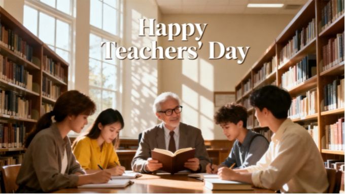 Happy Teachers' Day! Festive Greetings from the Chairman